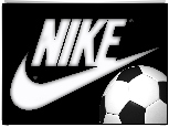 Czarne, Tło, Logo, Nike, Piłka