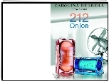 Carolina Herrera, 212, on, ice, perfumy, flakon
