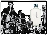 Calvin Klein, one, perfumy, flakon, ludzie, perfum, ck