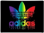 Kolorowe, Kapi�ce, Logo, Adidas