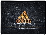 Żółte, Logo, Adidas