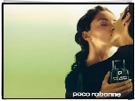 Paco Rabanne, kobieta, flakon, perfumy, mężczyzna, pocałunek