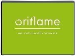 Oriflame, Zielone, Tło