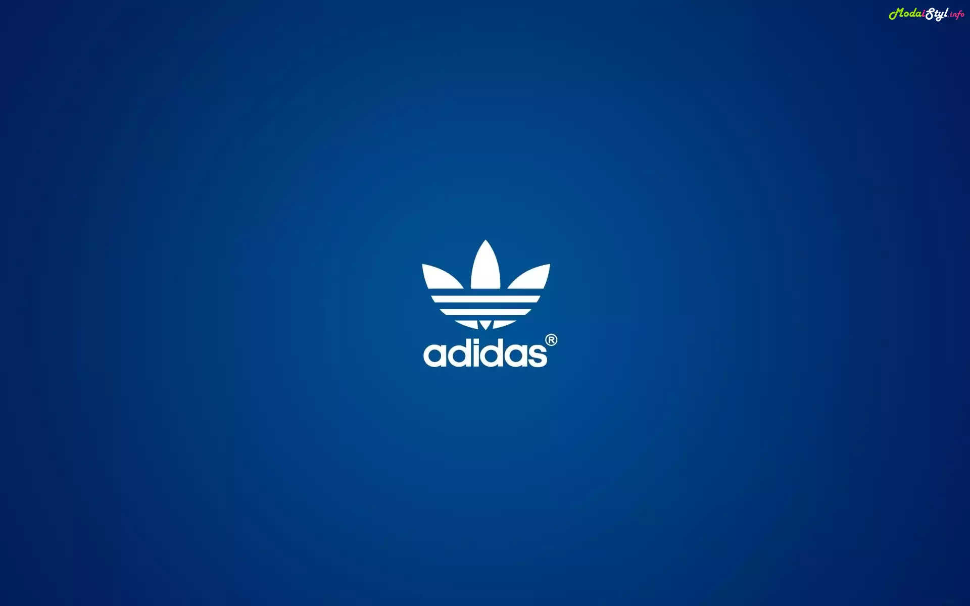 Logo, Adidas, Niebieskie, Tło